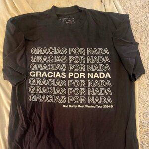 Bad Bunny!!  2024 MOST WANTED TOUR TEE